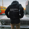 Icone™ DearHoodie: Kapuzenpullover Mit Aufdruck Vorne Und Hinten Botschaft