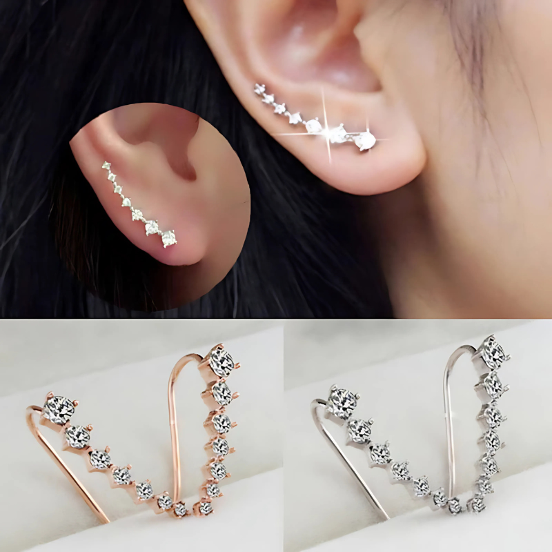 Jewelance™ ClipEarrings 1+1 GRATIS: Lang Elegant Clip An Ohrringe In Geschenkbox