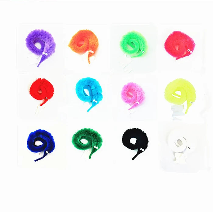 Kletshuts™ TwistyWorm - Regenbogen Magie Gedrehter Wurm