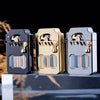 PowerLighter - Leistungsstarker, Moderner Design Winddichter Metallfeuerzeug