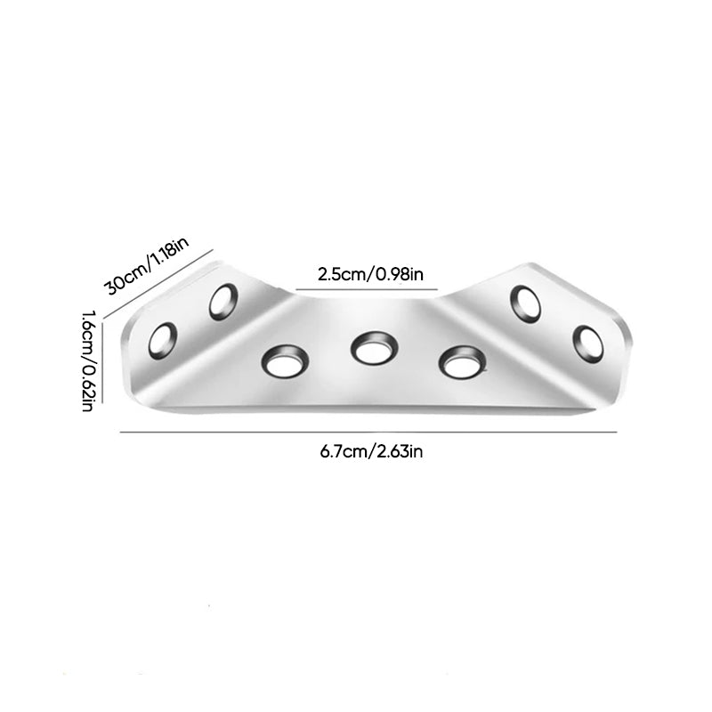 CornerConnector - Edelstahl Möbel Eckverbinder