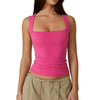 Icone™ TankTop 1+1 GRATIS: Damen-Tanktop Mit Quadratischem Ausschnitt Und Ohne Ärmel