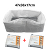 Catfri® WasteFilter 1+1 GRATIS: Wiederverwendbare Katzenstreu-Einlagen Für Abfall Entfernung