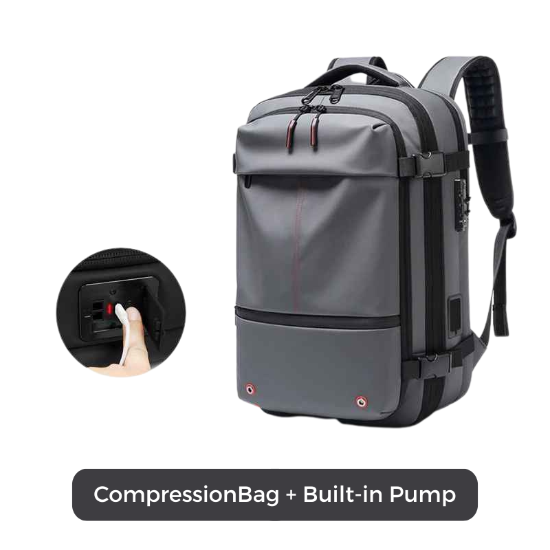 Icone™ CompressionBag: Raum Sparer Kompression Vakuum Reisen Tasche