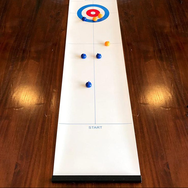 Kletshuts™ CurlingGame: Tisch Curling Spiel Für Alle Altersgruppen