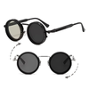 AdjustableSunglass: Hell Zu Schwaches Licht Verstellbare Dimm-Sonnenbrille Mit Etui