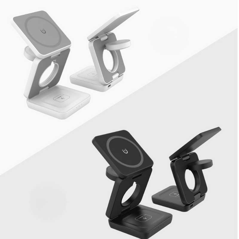 Holder360° MultiCharger: Multifunktions Faltbare Magnetische Lade Ständer