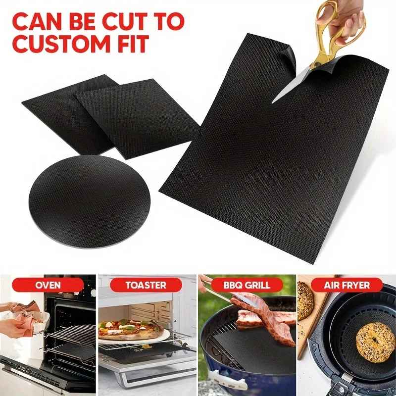 Globetrek° GrillMat – Antihaft BBQ Grill Matten Mit Leicht Schneidbarer Schachtel