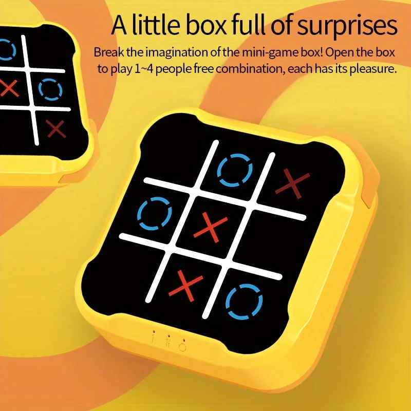 Kletshuts™ FunTicTacToe: Interaktives Elektronisches Tic-Tac-Toe-Spiel Für Alle Altersgruppen