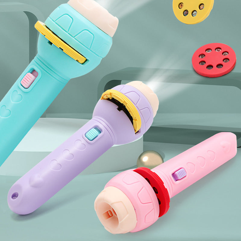 Kletshuts™ FlashlightProjector: Zauberhaft Geschichtenzeit Taschenlampenprojektor Für Kinder