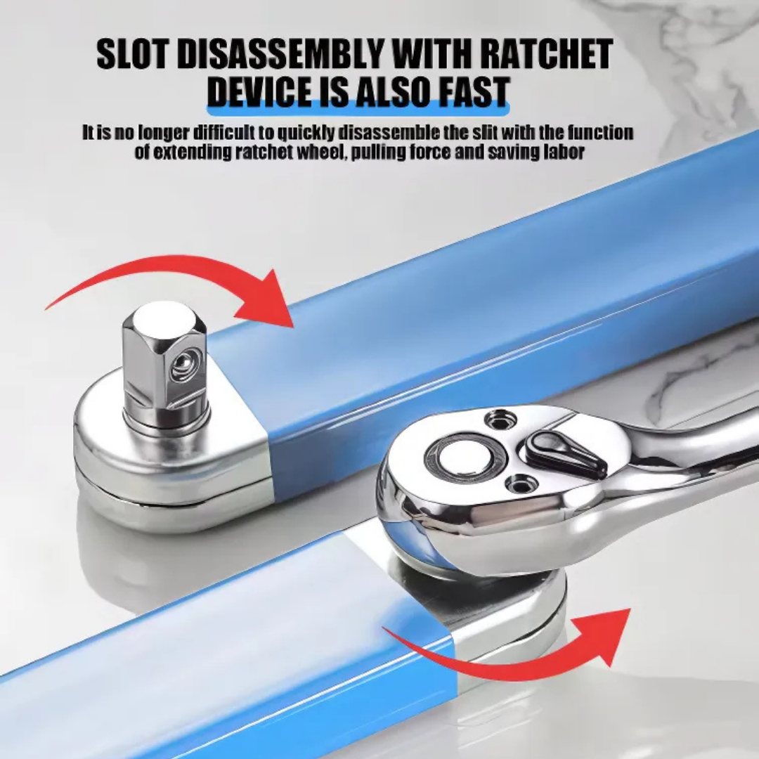 ExtensionWrench: Doppelkopf- Design Offset- Verlängerungsschlüssel Reparaturwerkzeug