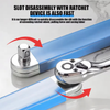 ExtensionWrench: Doppelkopf- Design Offset- Verlängerungsschlüssel Reparaturwerkzeug