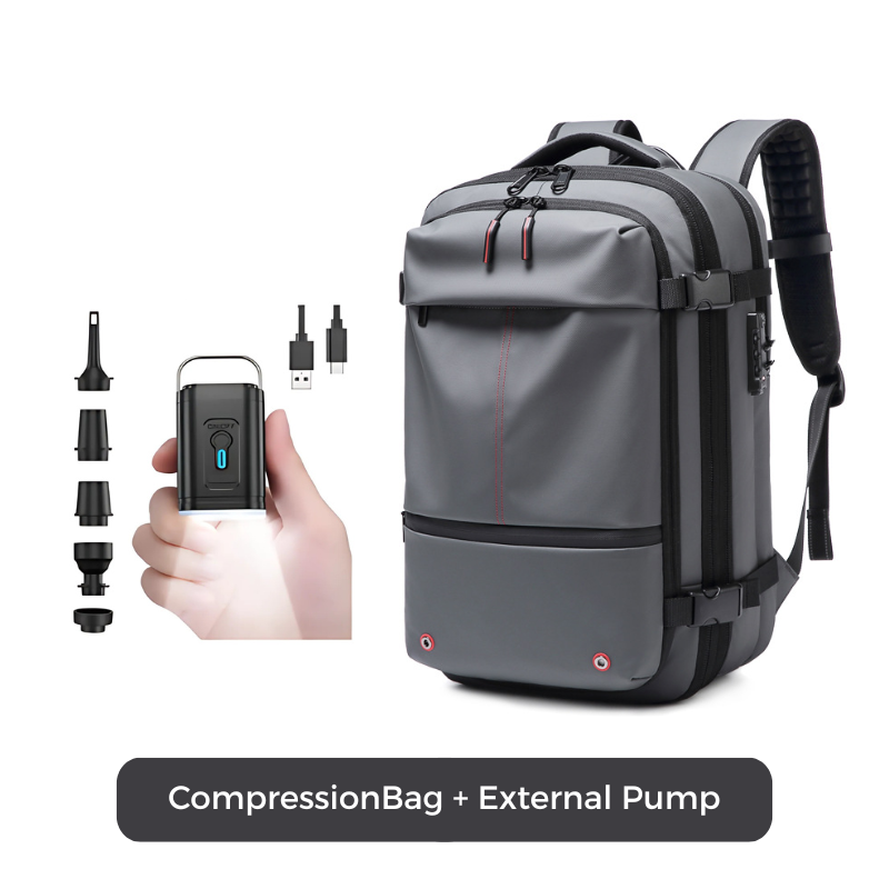 Icone™ CompressionBag: Raum Sparer Kompression Vakuum Reisen Tasche