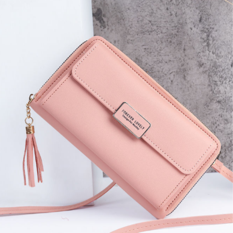 Icone™ WalletBag: Wandelbare Große Brieftasche Schlinge Tasche