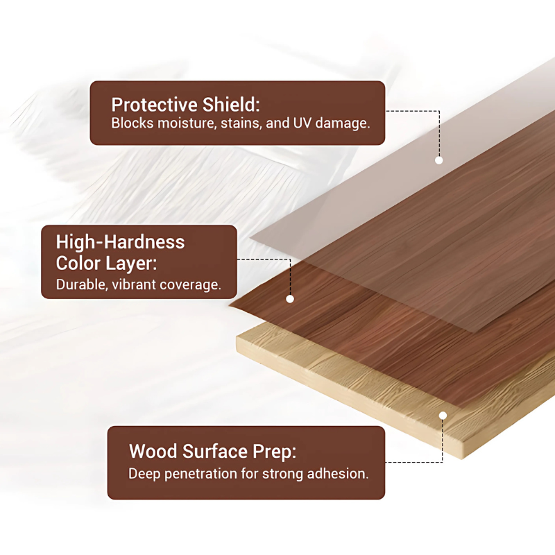 FurnitureRepair - Wasserbasierte Geruchsneutrale Farbe Für Holz Reparatur Und Restaurierung