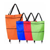 Icone™ GroceryBag 1+1 GRATIS: Große Einkaufstasche Mit Faltbaren Rädern
