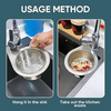 Globetrek° SinkStrainer 1+1 GRATIS: Edelstahl Filter Schwanenstil Spülbecken-Sieb