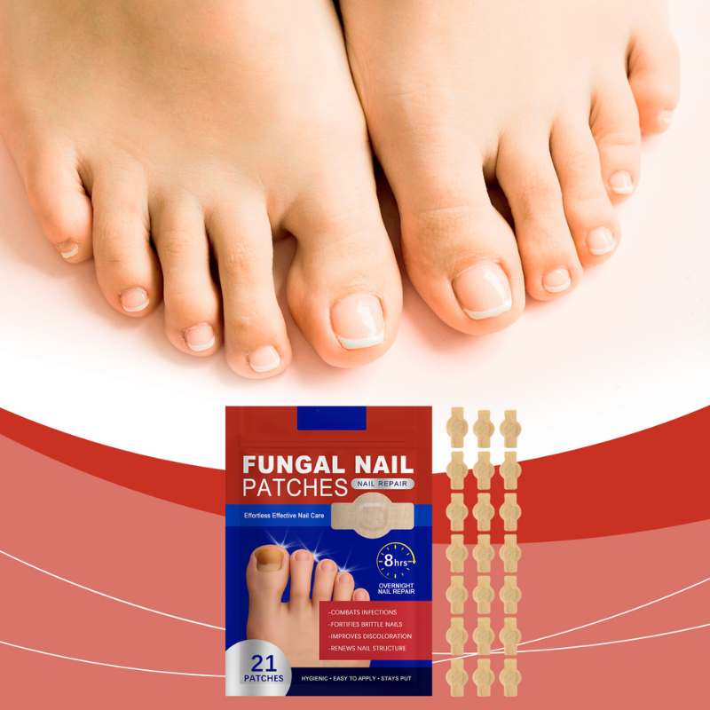 FungalPatch - Antibakteriell Pilzbefall Flicken Und Nagelpflege Packung