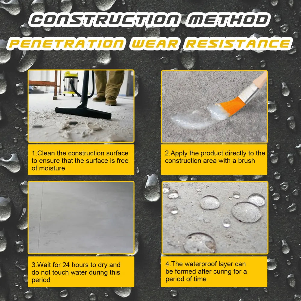 ClearCoat - Wasserdichtes Anti Leck Klares Beschichtungsmittel