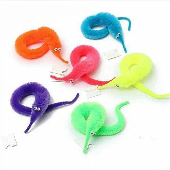 Kletshuts™ TwistyWorm - Regenbogen Magie Gedrehter Wurm