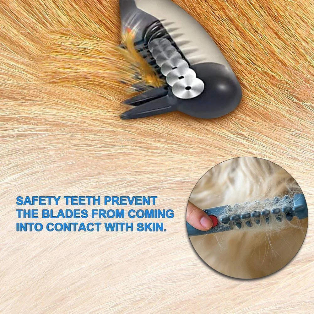 DogCatFri™ PetComb 1+1 GRATIS: Elektrischer Tierkamm zur Fellpflege