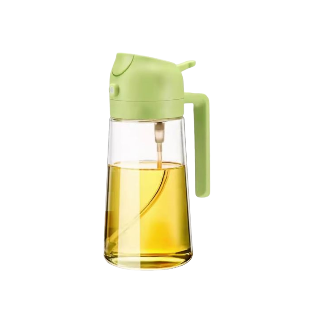 Globetrek° OilDispenser 1+1 GRATIS: 2 In 1 Gießen Und Sprühen Glasöl- Und Flüssigkeitsspender