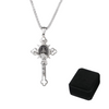 Jewelance™ CrossProtection 1+1 GRATIS: Spiritueller Schutz Kreuz-Anhänger Halskette Mit Geschenkbox