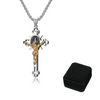 Jewelance™ CrossProtection 1+1 GRATIS: Spiritueller Schutz Kreuz-Anhänger Halskette Mit Geschenkbox