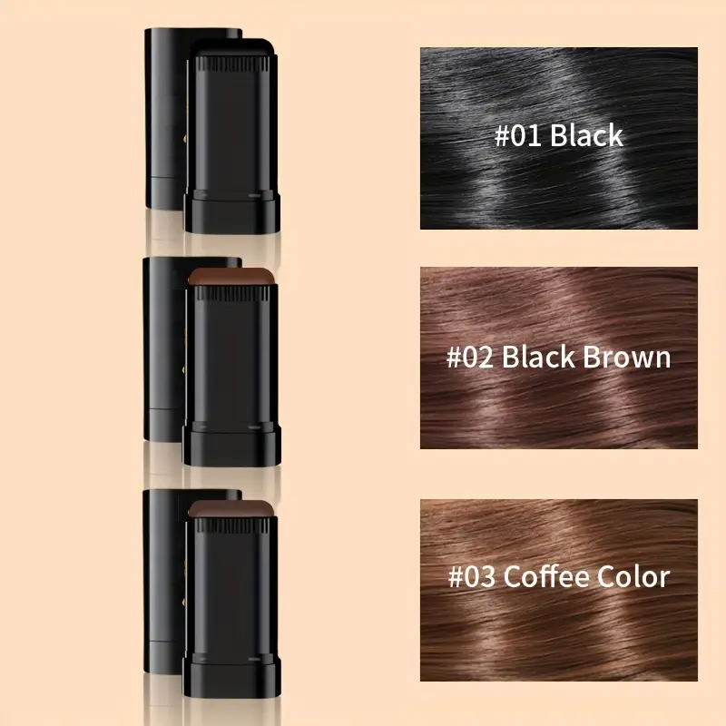 Rose® HairStick 1+1 GRATIS: 2 in 1 Sofort-Haarfarbe und Kamm-Verdrehen-Stock