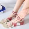 Happy™ MeshSocks: Atmungsaktiv Bequem Spaß Design Mesh Knöchelsocken