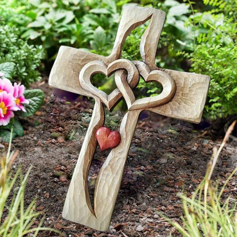 Cross - Ineinander Verschlungene Herzen
