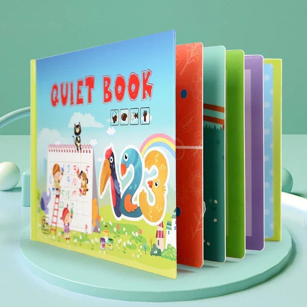 Kletshuts™ BusyBook: Lernspielzeug Beschäftigungsbuch Für Kinder