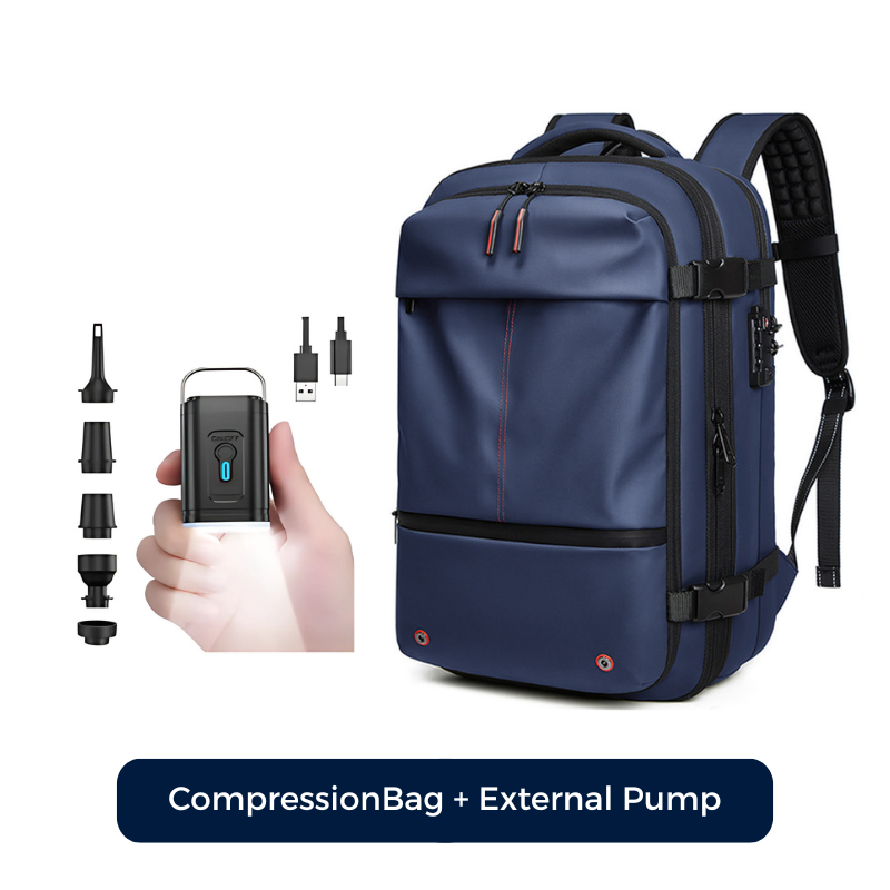 Icone™ CompressionBag: Raum Sparer Kompression Vakuum Reisen Tasche