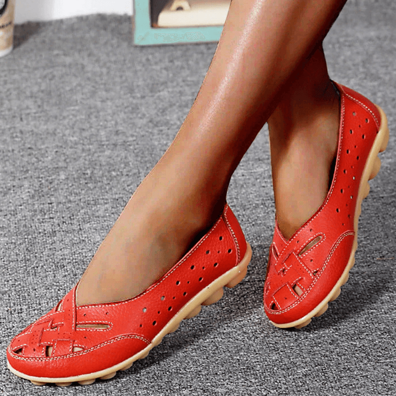 Happy™ SoftShoes: Flexible Weiche Gepolsterte Flache Schuhe Für Frauen
