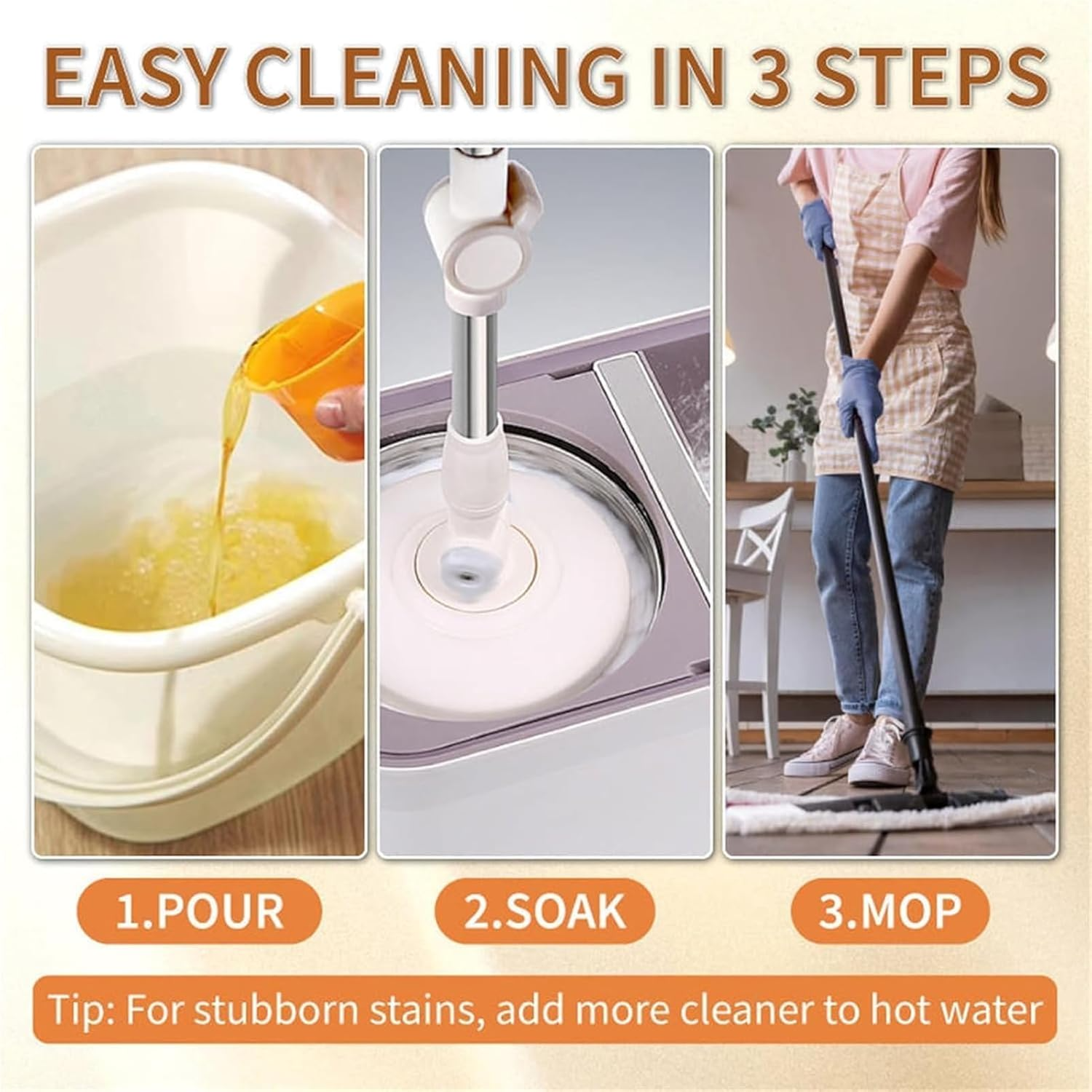 Cleaner Pro° FloorPolisher: All-In-Einem Funkelnder, Sicherer Sauberer Boden Polierer