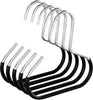 GlideHold® ClosetRing 10+10 GRATIS: Offener Ring Platzsparer Schrank Kleiderbügel
