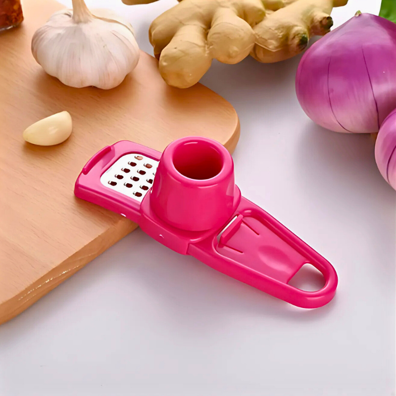 Globetrek° GarlicGrinder 1+1 KOSTENLOS: Schnelle Zerdrücken Knoblauch Manuell Schleifer Werkzeug