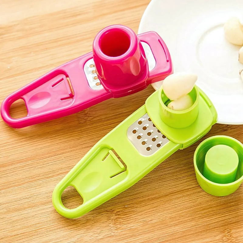 Globetrek° GarlicGrinder 1+1 KOSTENLOS: Schnelle Zerdrücken Knoblauch Manuell Schleifer Werkzeug