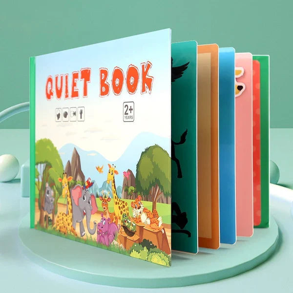 Kletshuts™ BusyBook: Lernspielzeug Beschäftigungsbuch Für Kinder