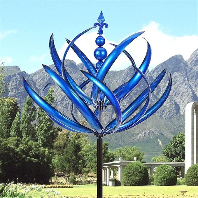 MetalTwist – Garten Windspiel Aus Metall Mit Drehdesign