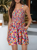 Icone™ SummerRomper: Damen Ärmellos Quadratischer Ausschnitt Sommer Strampler