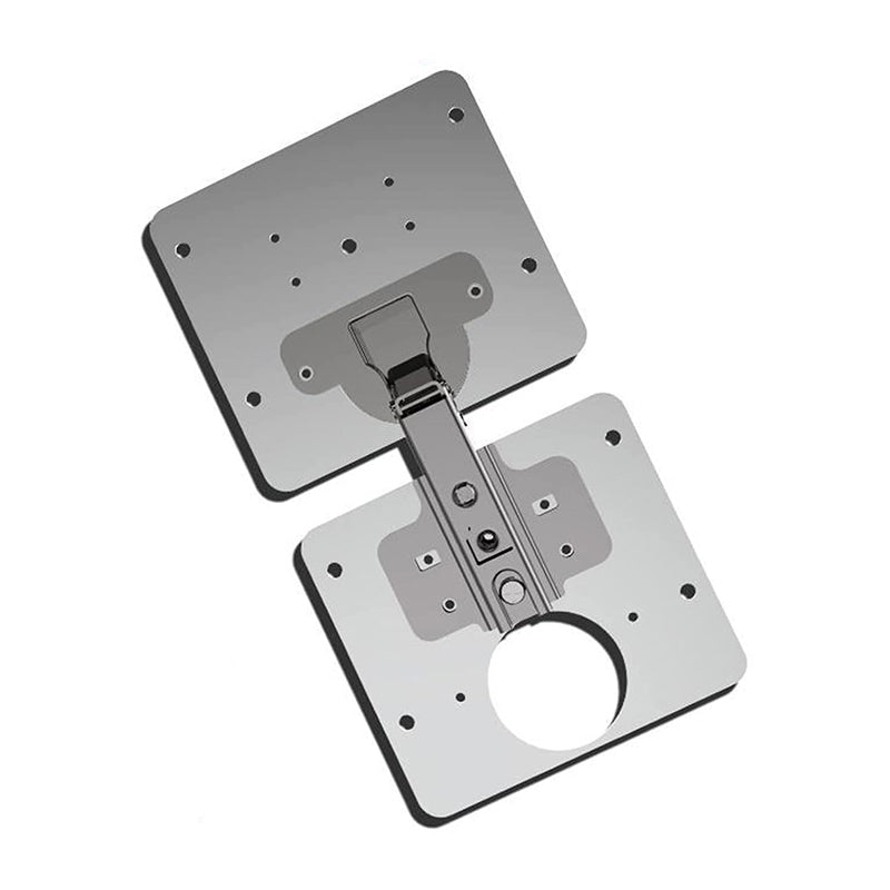 HingePlate 1+1 GRATIS: DIY-Möbel-Scharniere Reparatur-Seitenplatte