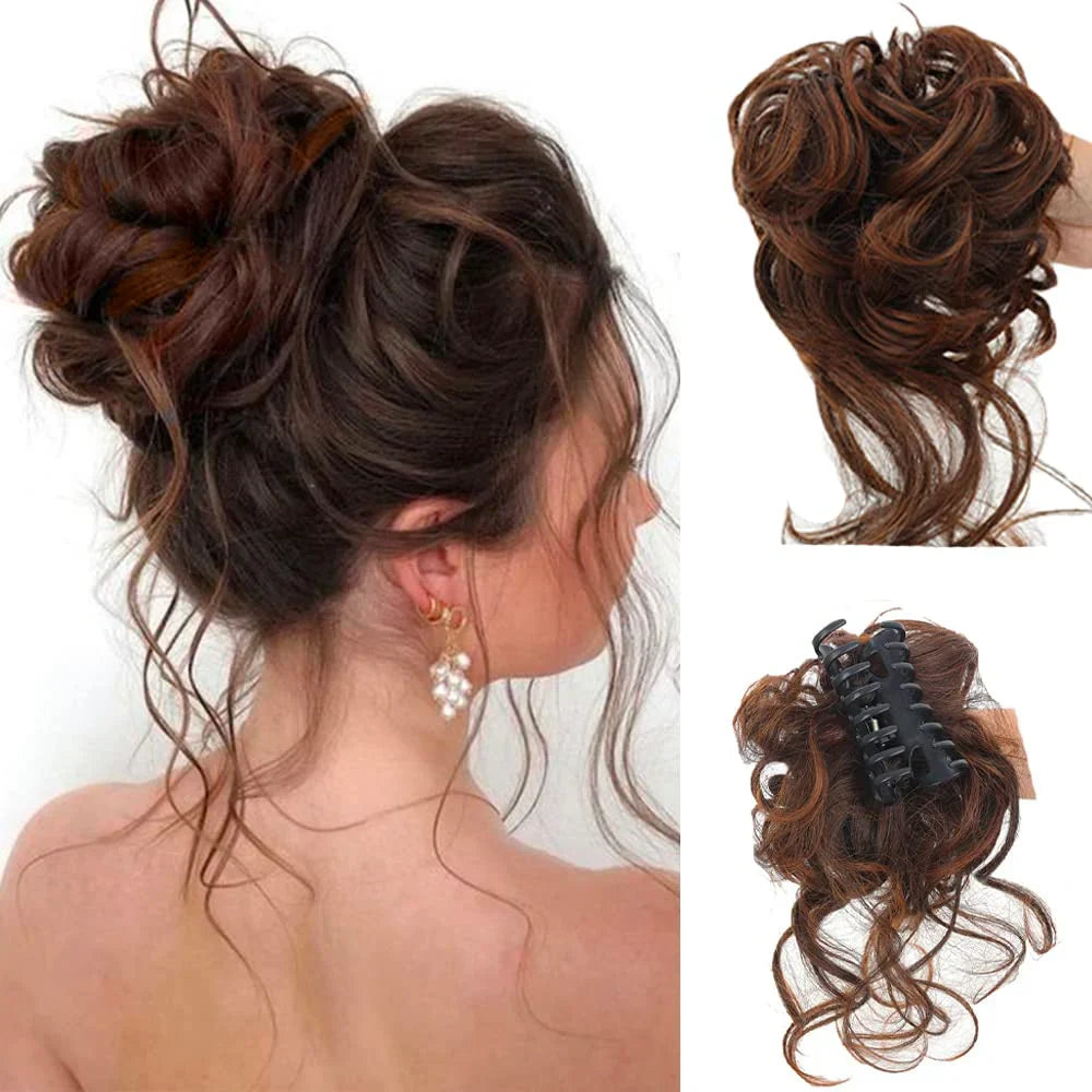 Rose® CurlyBun: Sofort Gelockt Dutt Haar Klammer