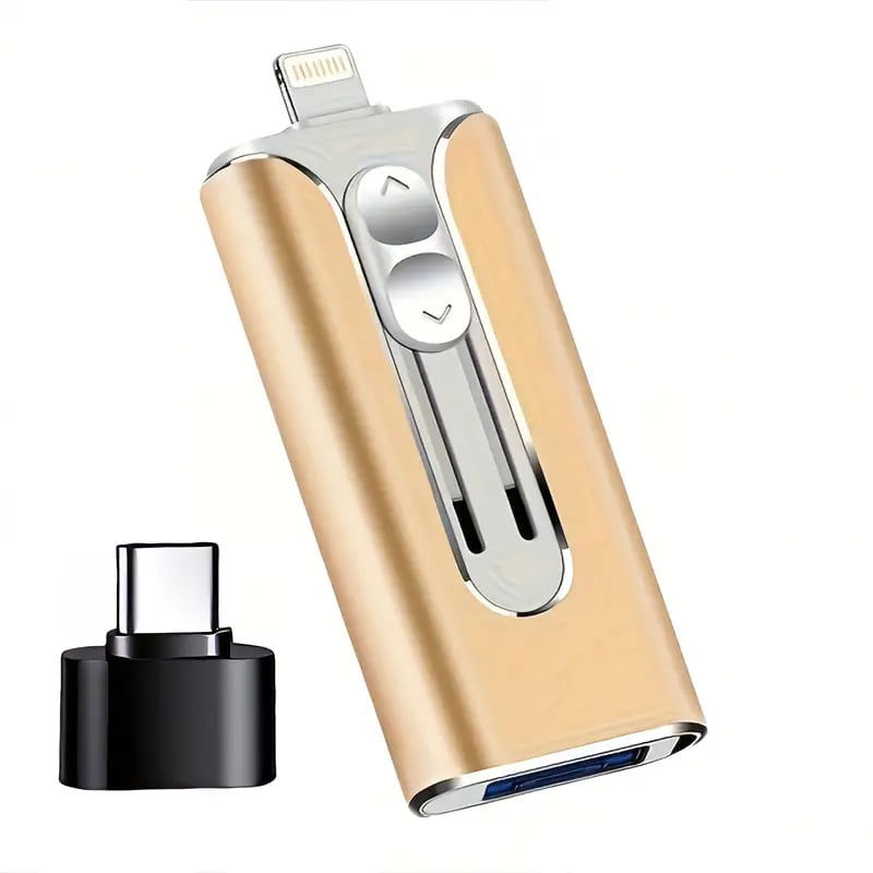 USBDrive - Kompakter Und Langlebiger Multi‑Gerät 4‑In‑1 USB‑Stick