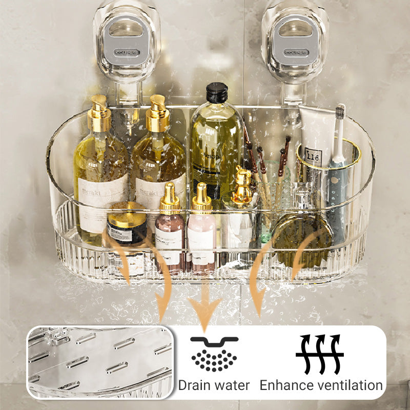 GlideHold® OrganizerRack: Organisator Lagerregal Mit Wasser Abfluss Loch