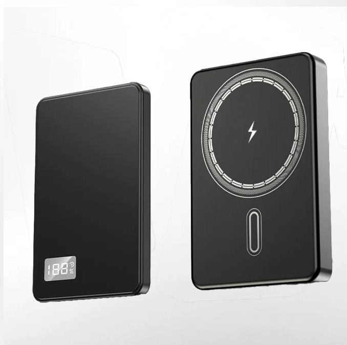 MagneticCharger - 3 in 1 Schnell Magnetisches Ladegerät Tragbare Powerbank