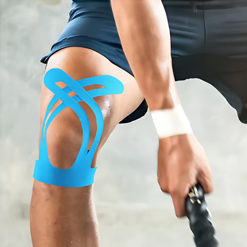 KneeTape: Sicherheit Unterstützung Und Komfort Dehnbares Knie Tape