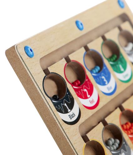Kletshuts™ MagneticMaze - Farbe Und Zahl Labyrinth Spielzeug