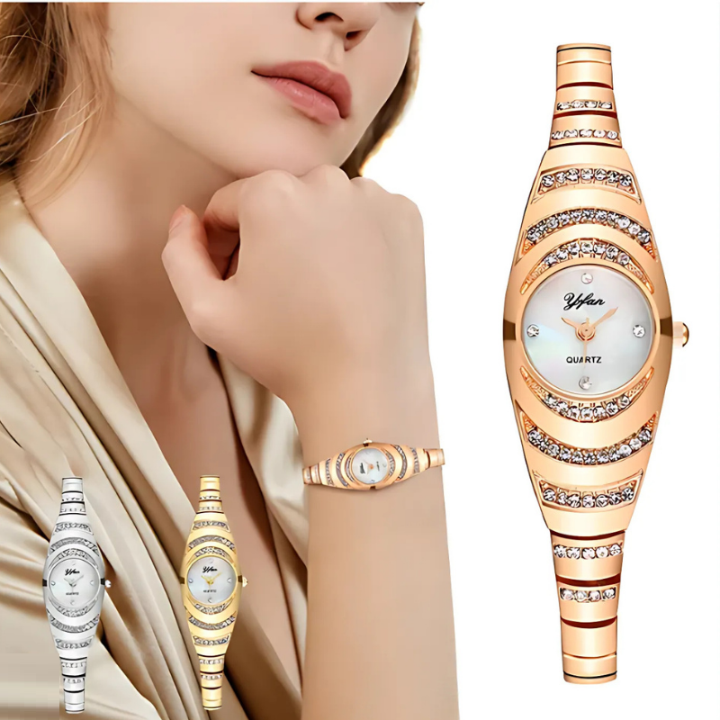 Jewelance™ ElegantWatch: Elegante Moderne Damenuhr Mit Geschenkbox