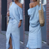 Icone™ FashionSet: Stilvolles Schulterfrei Top Und Jeansrock